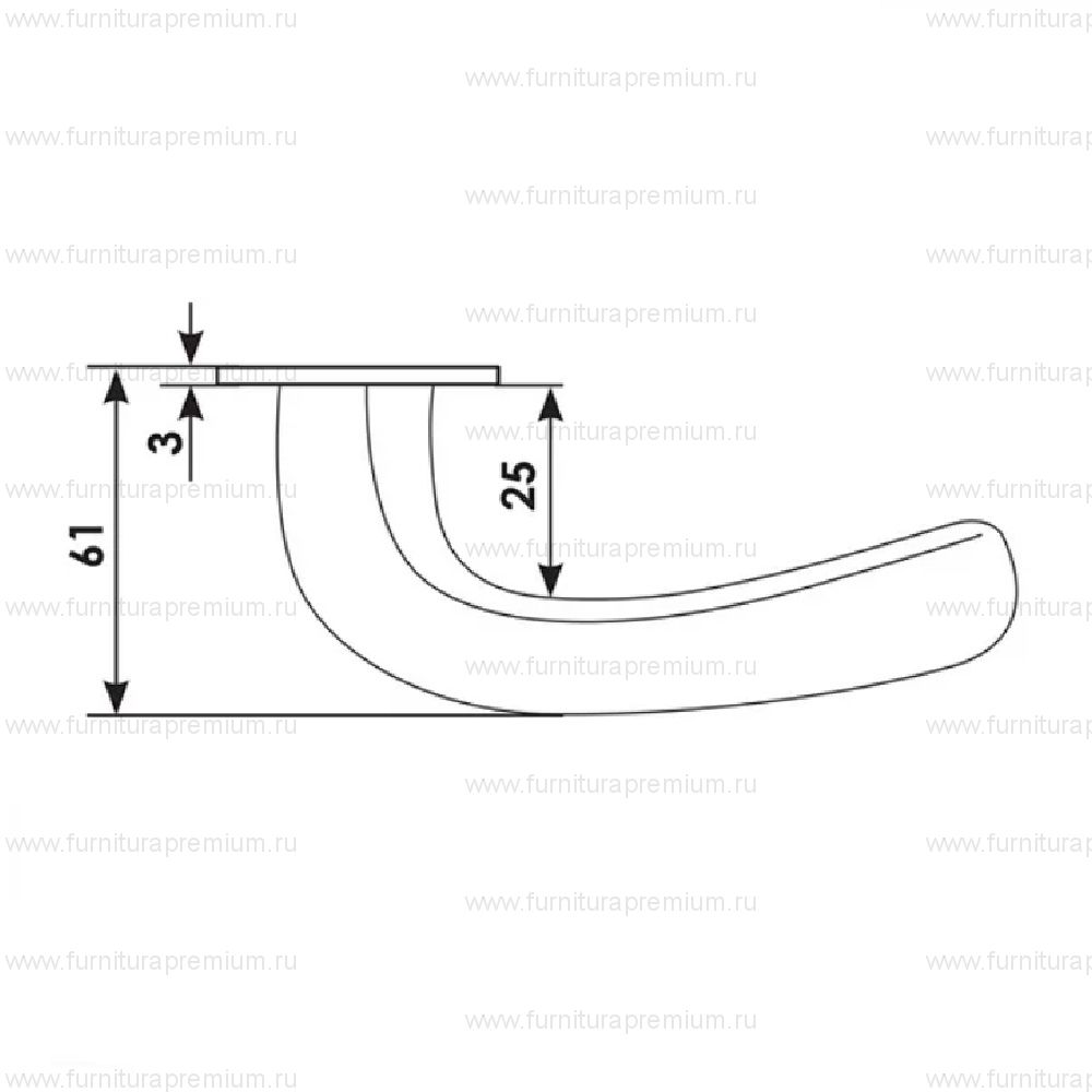 Ручка Morelli Luxury Sand NC-7