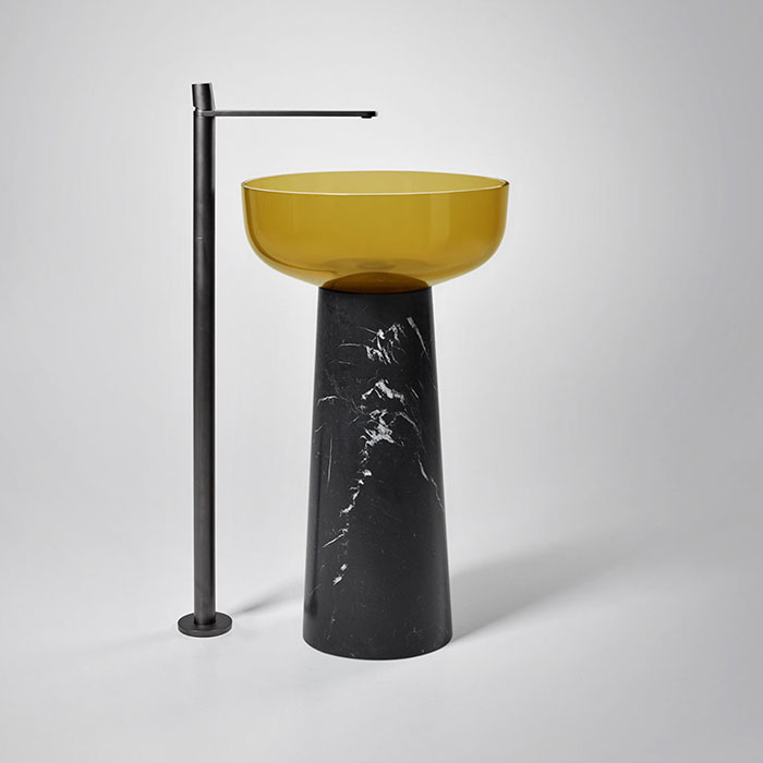 Изображение Раковина Antonio Lupi  Albume10 48x48 цвет Ocra