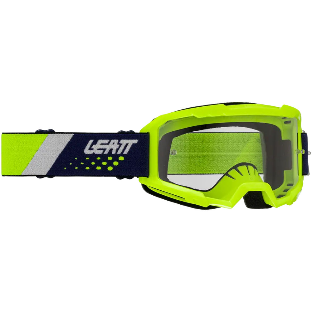 Leatt Vizion 2.5 Lime Clear 90% (2025) очки для мотокросса и эндуро