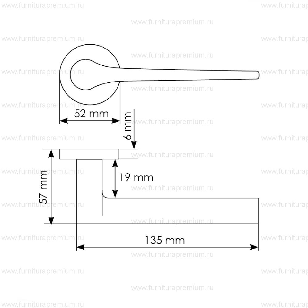 Ручка Morelli Land MH-60-R6