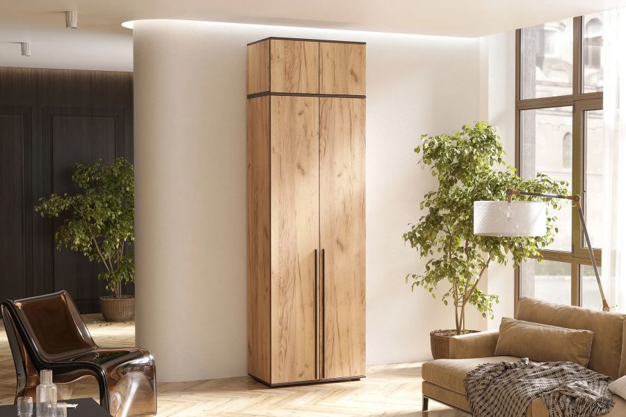 Шкаф 2-х створчатый Норд с антресолью