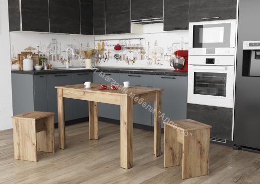 Табурет (комплект) Stern Дуб Вотан