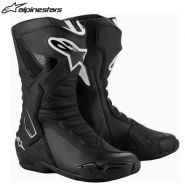 Мотоботы Alpinestars SMX-6 V3, чёрно-белые