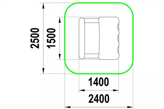 Песочница "Патио"