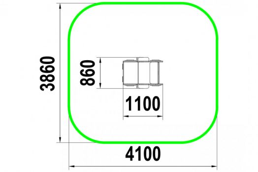 Качалка на пружинах "Джип"