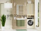 Тумба под раковину Brevita Vega 60 подвесная (олива)