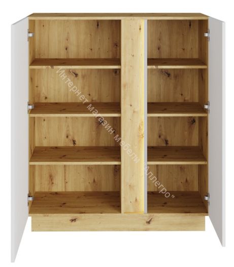 Комод КД-1 MODO Артизан/Белый