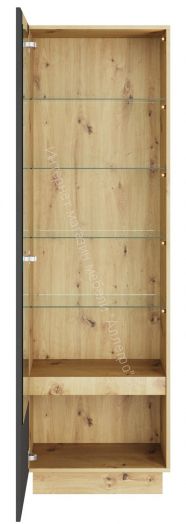 Шкаф-сервант MODO Артизан/Чёрный