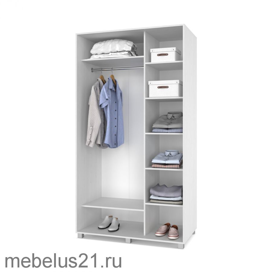 Шкаф купе Роланд с зеркалом 1 м