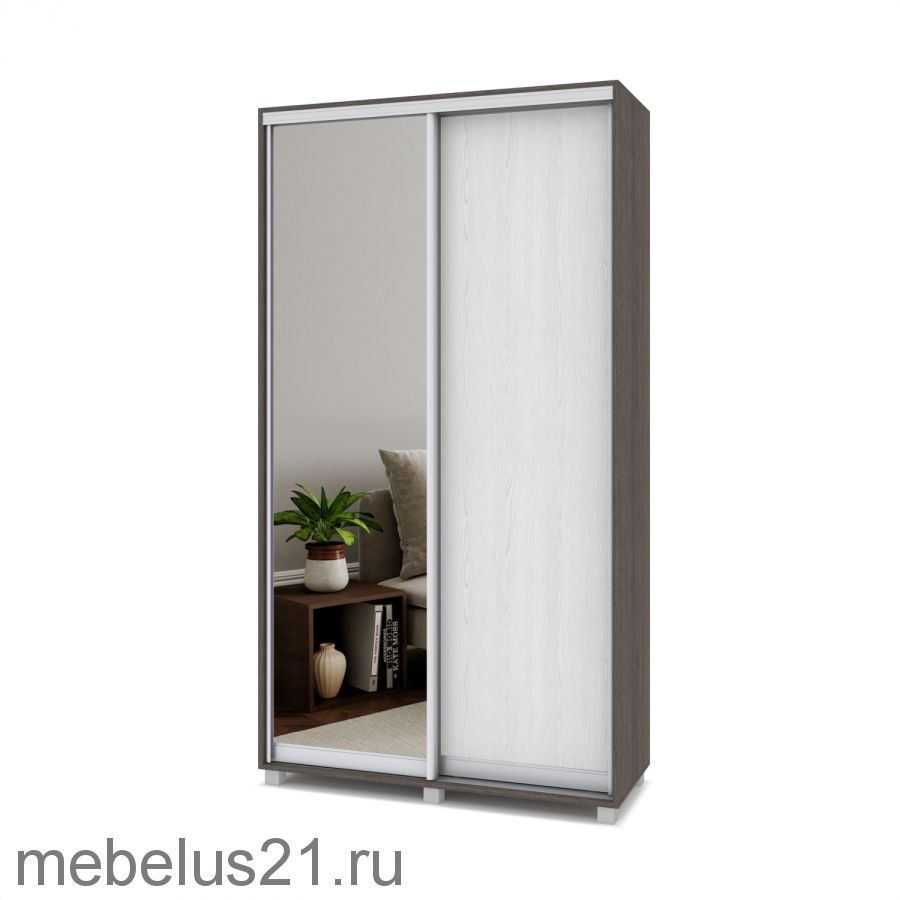 Шкаф купе с зеркалом Роланд 1,2 м