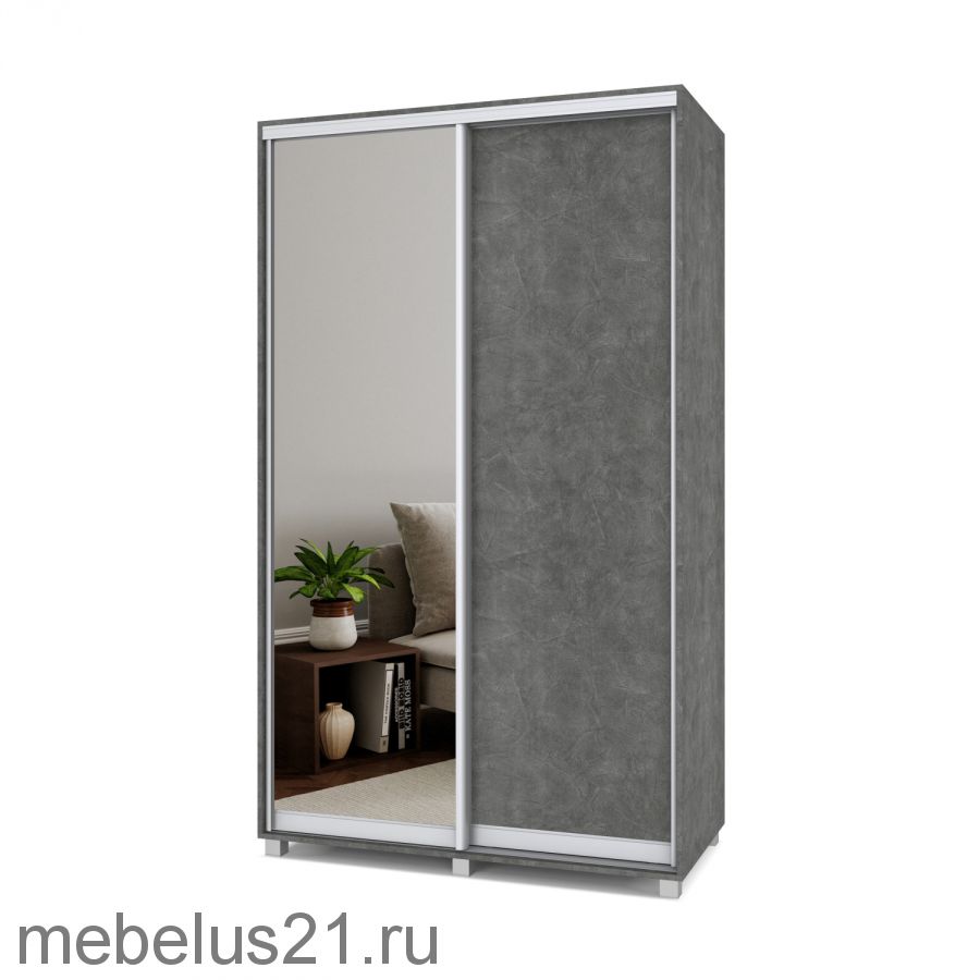 Шкаф купе с зеркалом Роланд 1,3 м