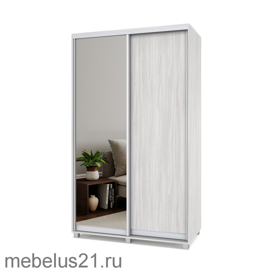 Шкаф купе с зеркалом Роланд 140
