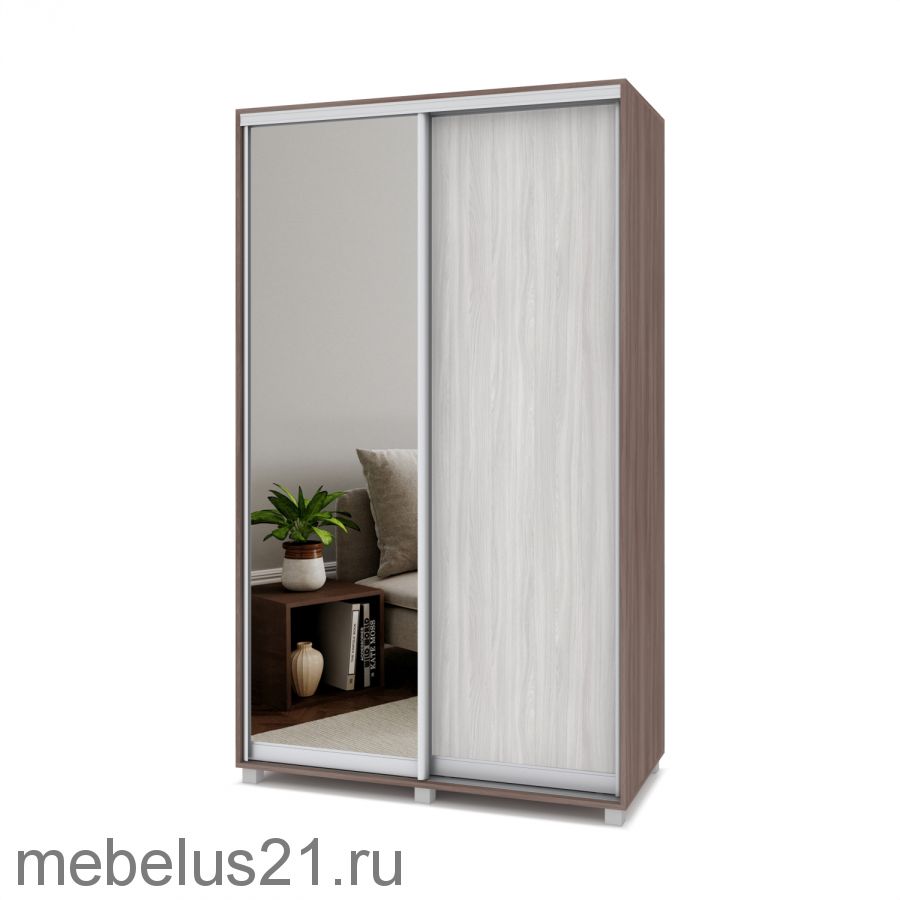 Шкаф купе с зеркалом Роланд 1,5 м