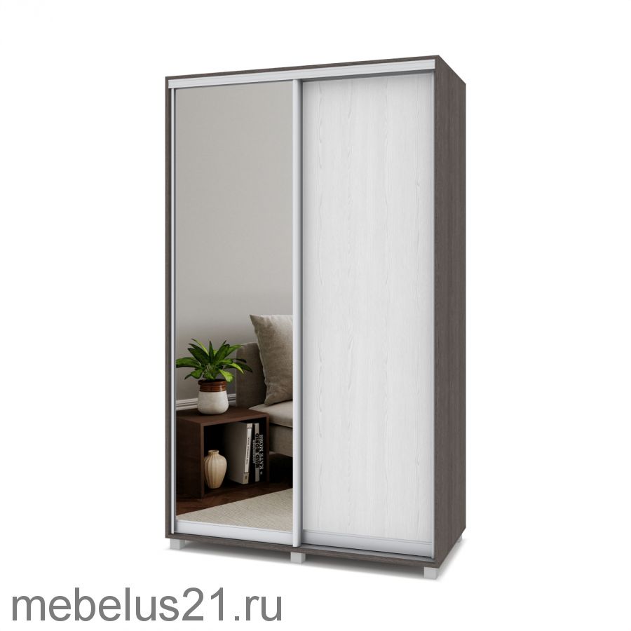 Шкаф купе с зеркалом Роланд 1,5 м
