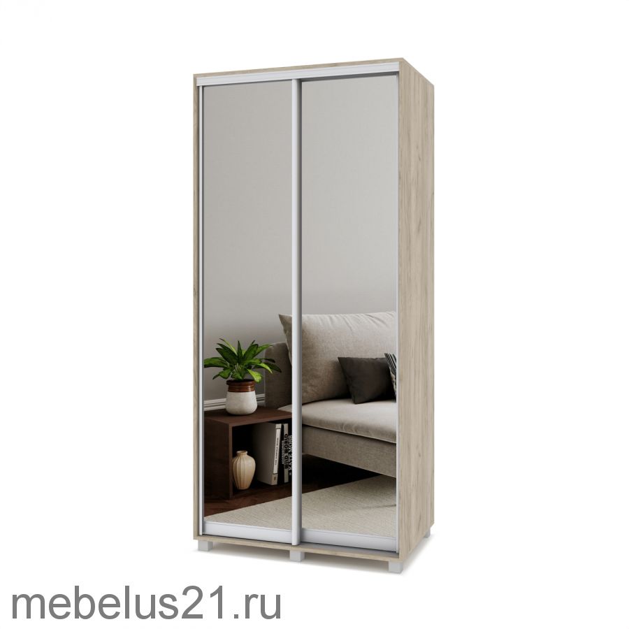 Шкаф купе с зеркалами Роланд 1 м