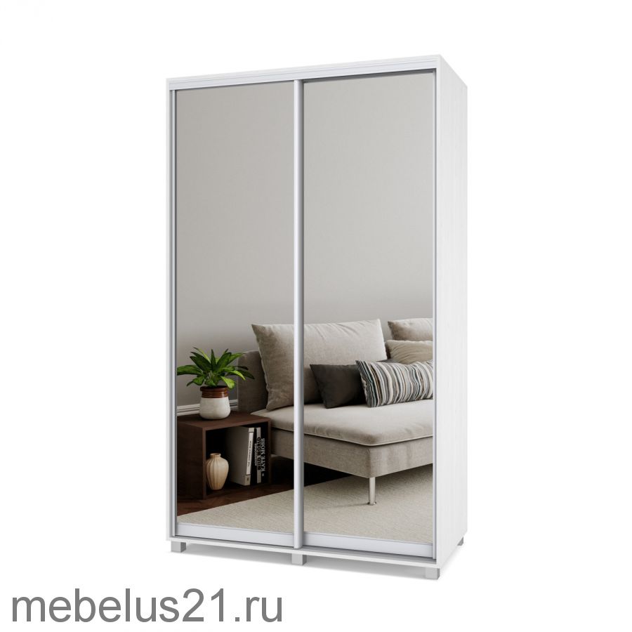 Шкаф купе с зеркалами Роланд 1,4 м