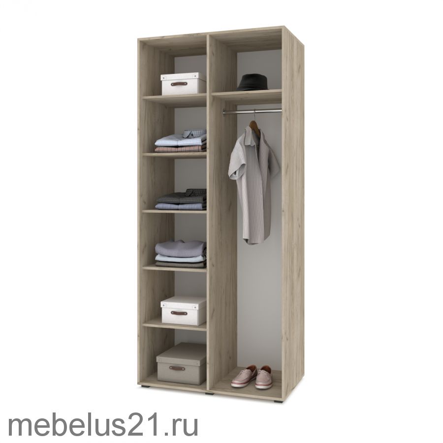 Шкаф 2-х створчатый Стоун С22