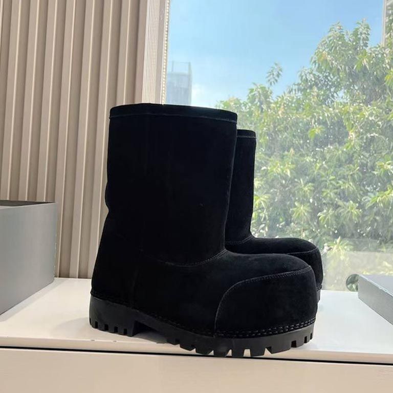 Ботинки Balenciaga Alaska FUR Bootie PREMIUM