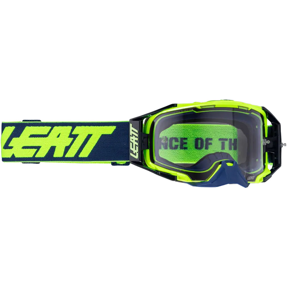 Leatt Velocity 6.5 Cryztal Lime Purple 75% (2025) очки для мотокросса и эндуро