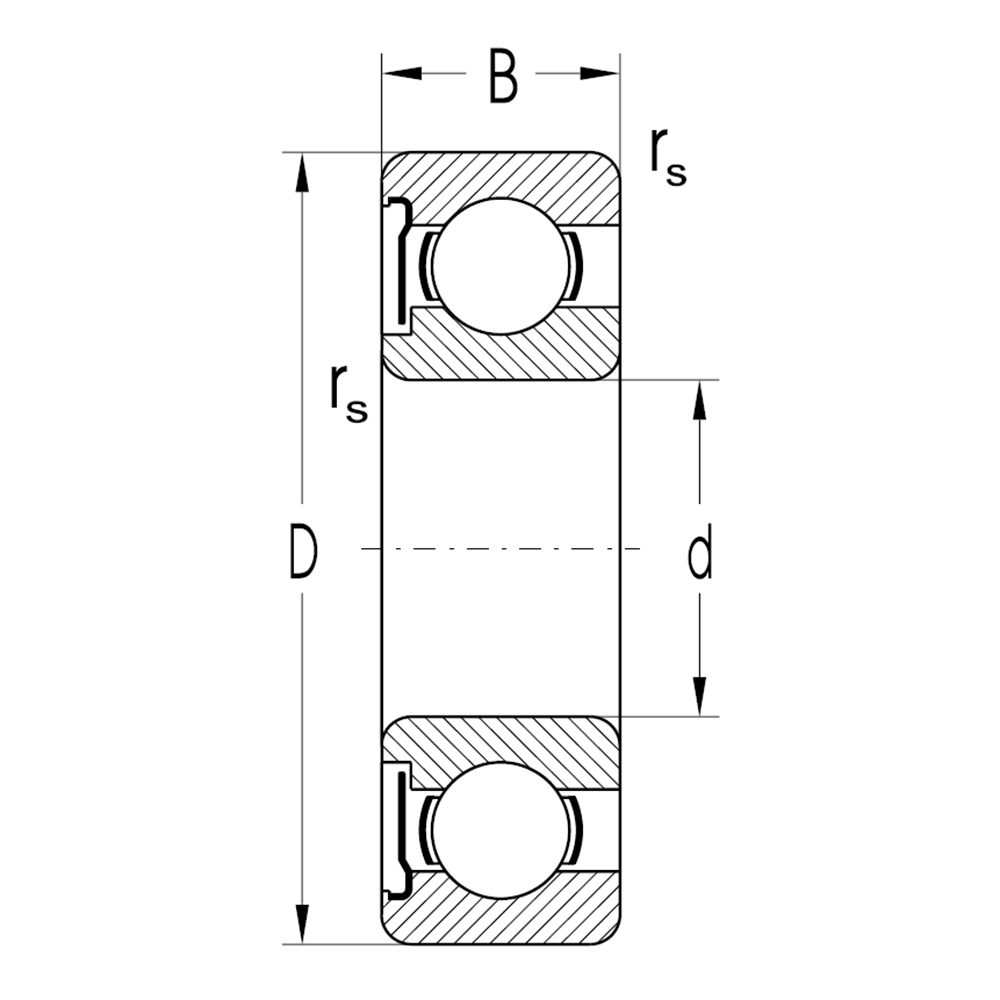 Подшипник 6002 Z C3