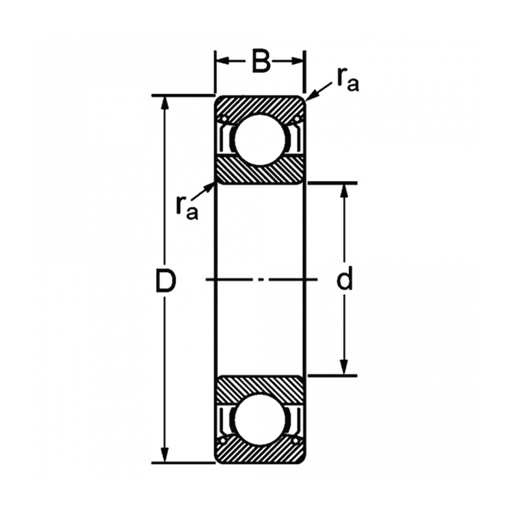 Подшипник 6005 ZZC3 (76-80105)