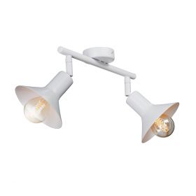 Люстра Vitaluce V4807-0/2PL, 2хЕ27 Макс. 40Вт Белый, Матовый / Виталюче.