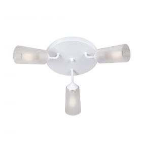 Люстра Vitaluce V3762-0/3PL, 3xE27 Макс. 40Вт Белый, Матовый / Виталюче.