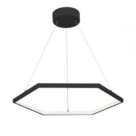 Светильник Светодиодный Vitaluce V04605-13/1S, LED 38Вт, 3000К, 2670лм Черный, Матовый / Виталюче.