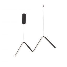 Светильник Светодиодный Vitaluce V4691-1/1S, LED 18Вт, 3900-4200К, 2140лм Черный, Матовый / Виталюче.