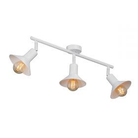 Люстра Vitaluce V4807-0/3PL, 3хЕ27 Макс. 40Вт Белый, Матовый / Виталюче.