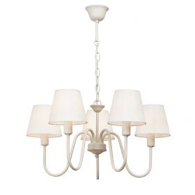 Люстра Vitaluce V3339/5, 5хE14 Макс. 40Вт Бежевый / Виталюче.*