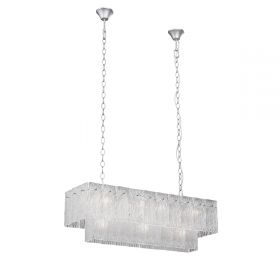 Люстра Vitaluce V5319-9/15, 15хЕ14 Макс. 40Вт Бронзовый, Графит / Виталюче.