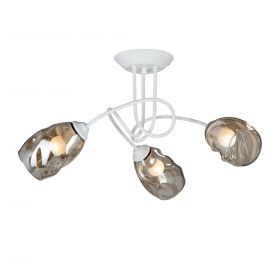 Люстра Vitaluce V4926-0/3PL, 3xE27 Макс. 40Вт Белый, Матовый / Виталюче.