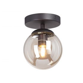 Люстра Vitaluce V3962-1/1PL, 1xE27 Макс. 40Вт Черный, Матовый / Виталюче.