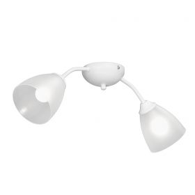 Люстра Vitaluce V3737-0/2PL, 2хЕ14 Макс. 40Вт Белый, Матовый / Виталюче.