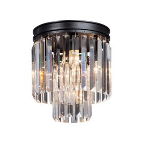 Люстра Vitaluce V5151-1/3+1PL, 4хE14 Макс. 40Вт Черный, Матовый / Виталюче.
