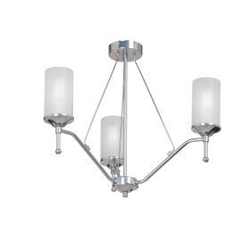 Люстра Vitaluce V4964-9/3PL, 3xE27 Макс. 40Вт Хром / Виталюче.
