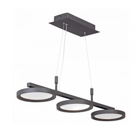 Светильник Светодиодный Vitaluce V4622-1/3S, LED 36Вт, 3900-4200K, 3310Lm Черный, Матовый / Виталюче.