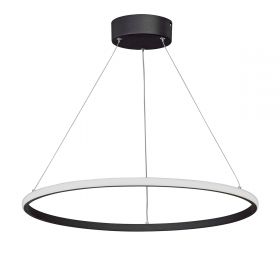 Светильник Светодиодный Vitaluce V4614-1/1S, LED 39Вт, 3900-4200K, 2370Lm Черный, Матовый / Виталюче.