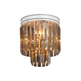 Люстра Vitaluce V5154-0/3+1PL, 4хE14 Макс. 40Вт Бело-Бежевый, Матовый / Виталюче.