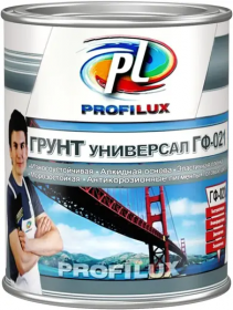 Грунт ProfiLux ГФ-021 1.9кг Универсальный, Серый / Профилюкс ГФ-021.