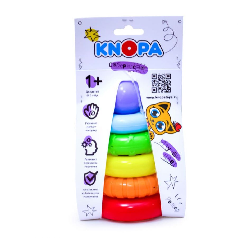 Пирамида рельефная 16 см КНОПА