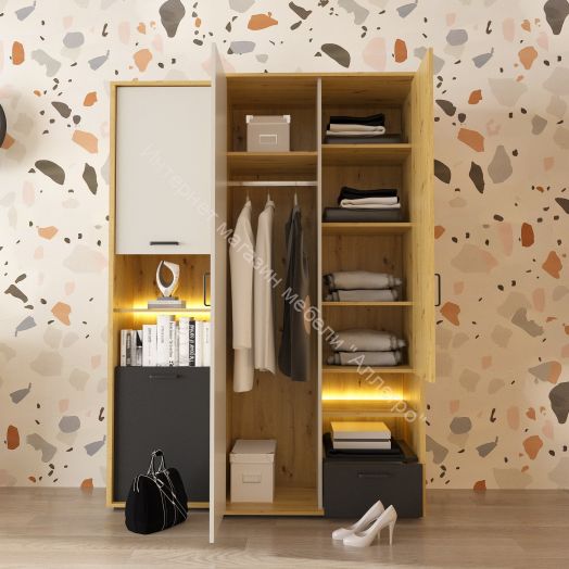 Молодежная KUBO К-2 Артизан/Чёрный/Серый