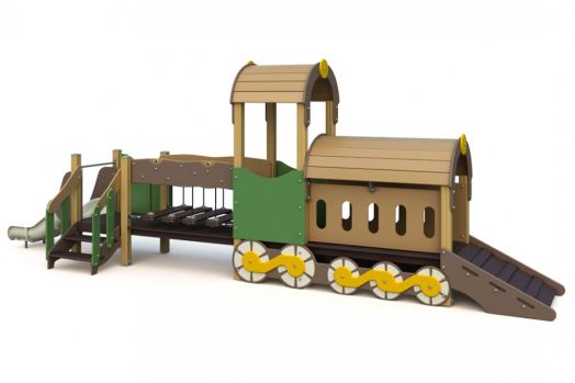 Формы для детских площадок "Локомотив"