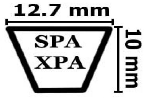 Ремень узкоклиновой XPA-1060 Lp зуб