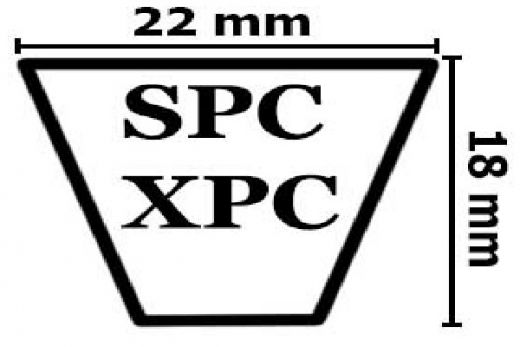 Ремень узкоклиновой SPC-2360 Lp