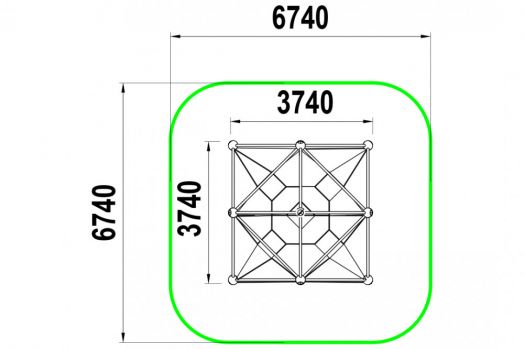 Фигура для лазания "Галактика 2"