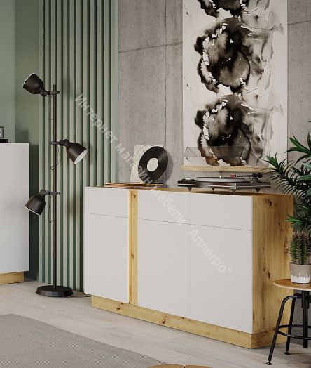 Гостиная MODO К-3 Артизан/Белый