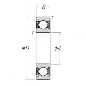 Подшипник 6004 DDU C3 E
