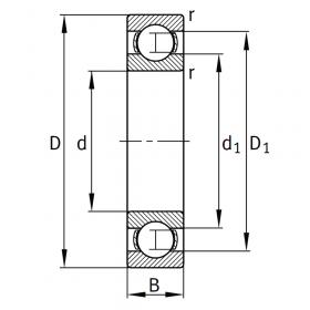 Подшипник 6207 C